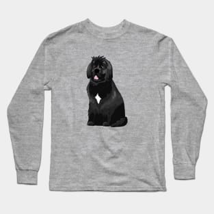 Cute Newfie Long Sleeve T-Shirt